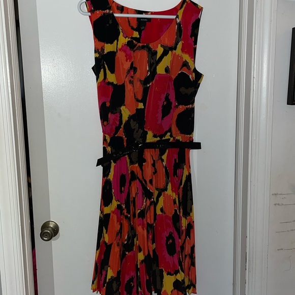 Alfani Womens Sleeveless Full Length Dress Pink Size 8
